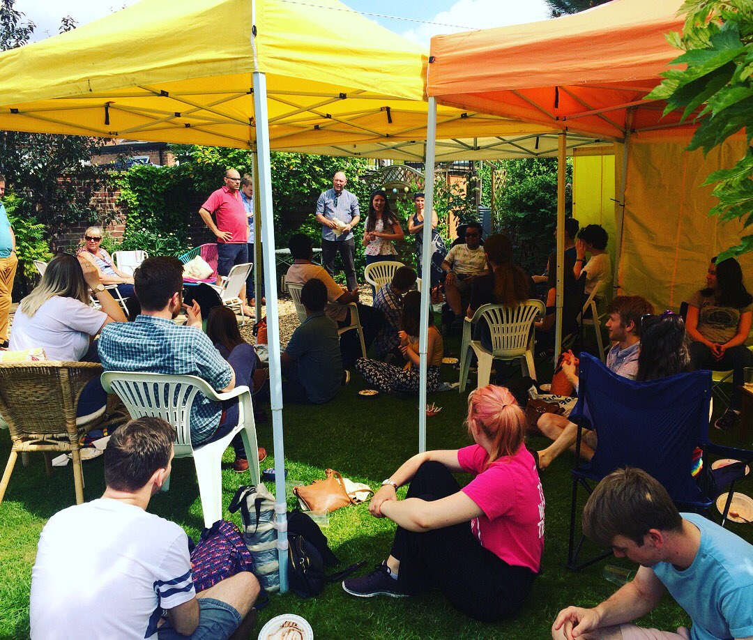 studentsstnics's tweet photo. Awesome end of year BBQ. Great to reflect on such a great year and celebrate all that God has done and look ahead to what is to come #students #bbq #notts #nottingham https://t.co/y85iLizN0V