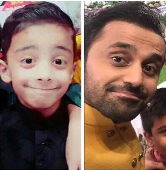 ShowbizAndNewz's tweet photo. @WaseemBadami this is such a cutest Picture Father&Son #SameExpression MashAllah #waseembadami and #AdilAbbasBadami 😃😃😊😊😊😍😍😍 https://t.co/HH2myRRa1E