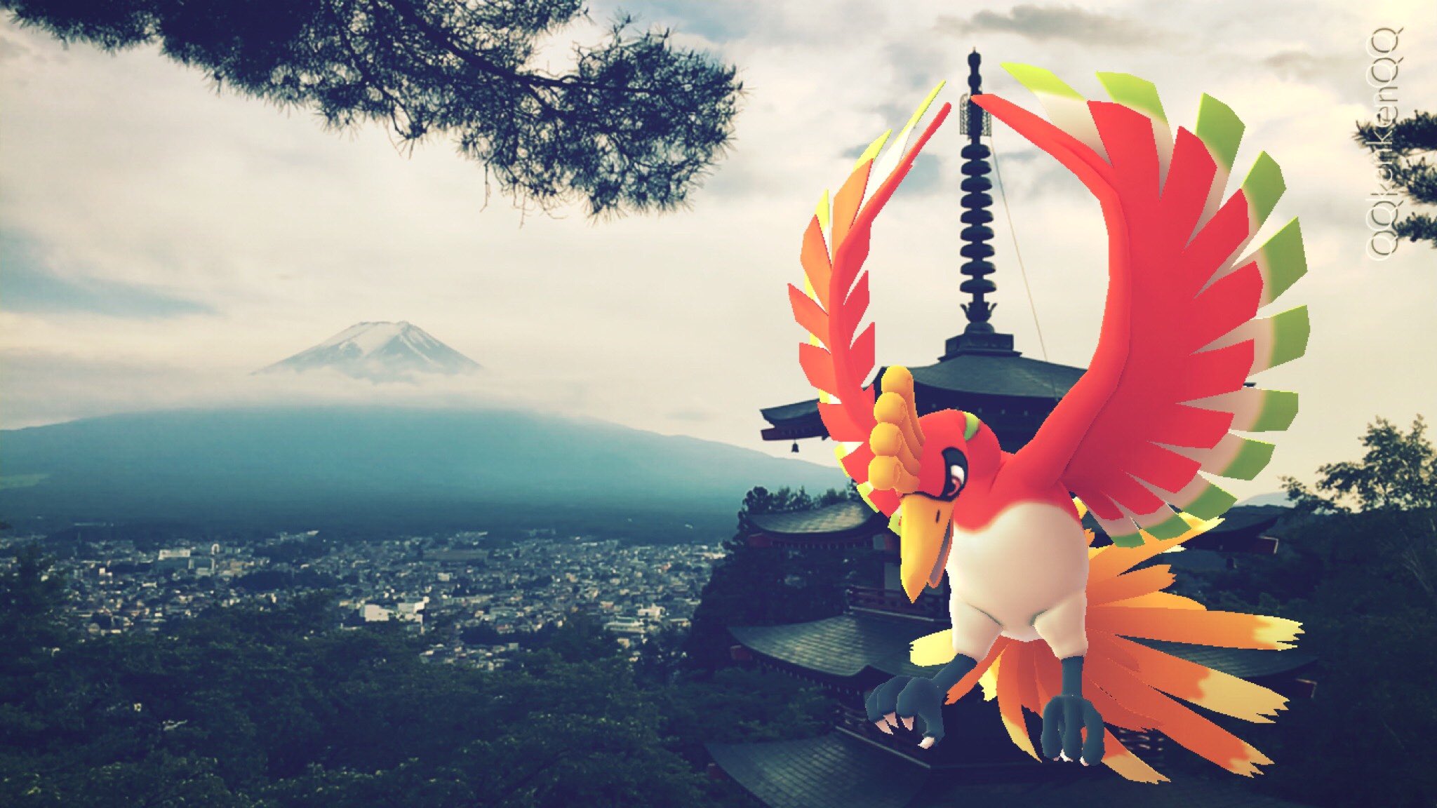 Kenken@GOsnapshot в X: „✨ホウオウ✨ #ホウオウ #HoOh