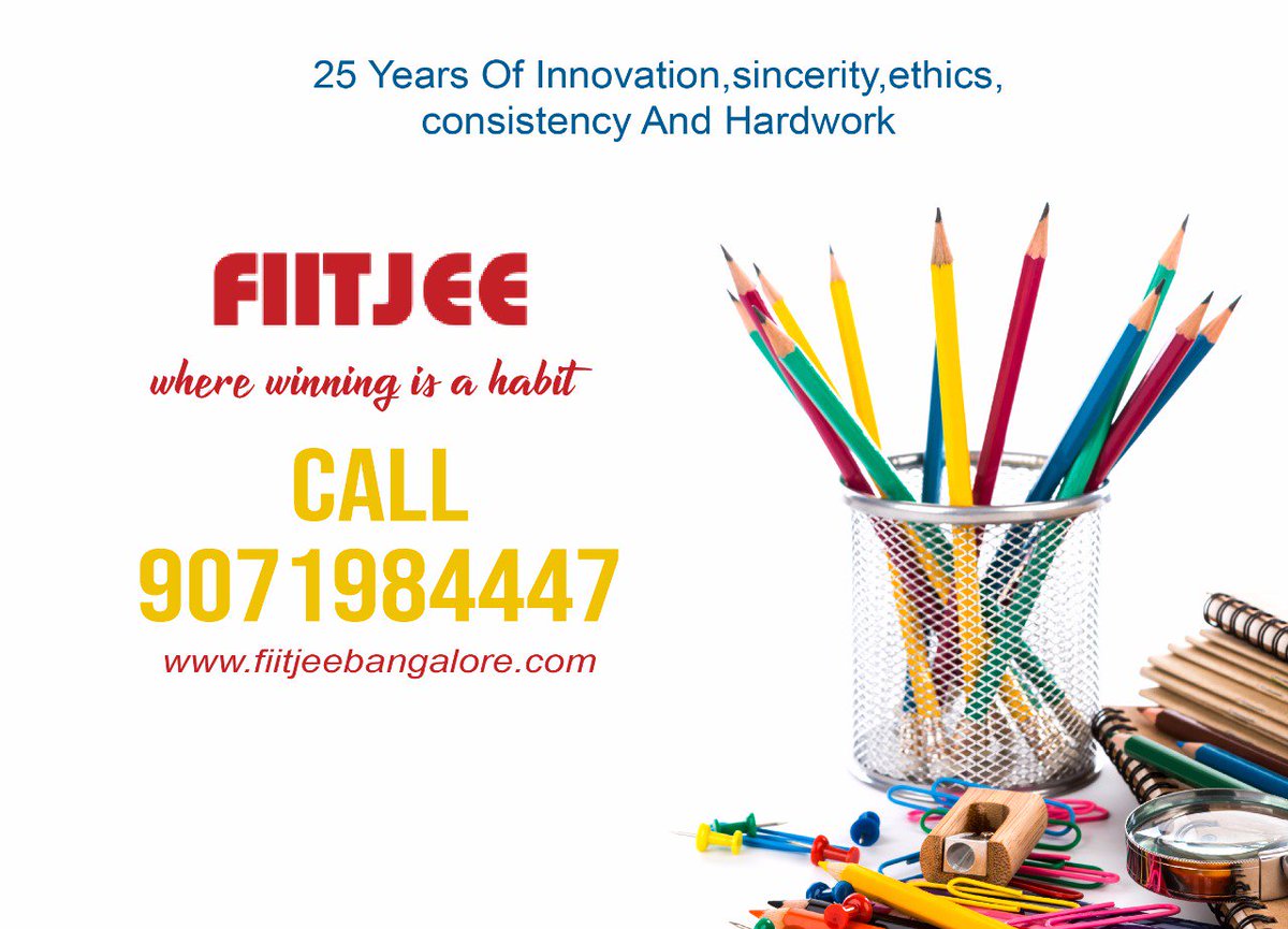 FiitjeeB's tweet photo. Best IIT-JEE Coaching in Bangalore. 
for more details Call : 9071984447 https://t.co/5iCMwWfiOy
