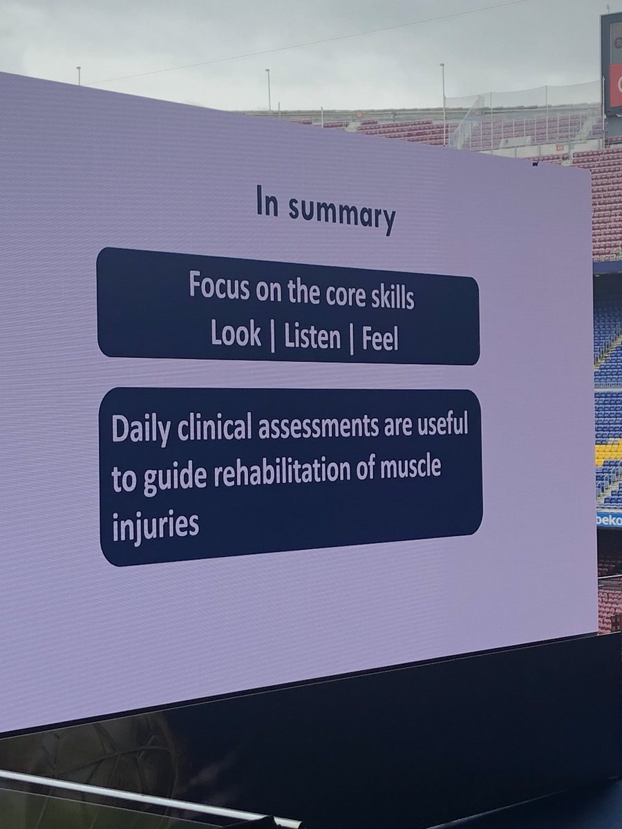Keep your aims simple. Clinically relevant presentation from @NicolvanDyk (as always). #FFmed #Isokinetic #footballmedicine