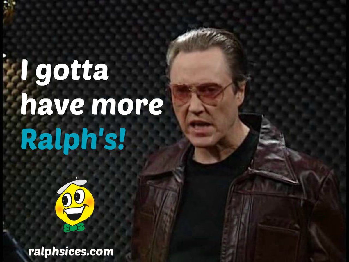 RalphsFamous's tweet photo. Guess what?
I got a fever!
And the only prescription...
is more Ralph's!
#RalphsFamous #RalphsIces #RalphsSummer #Walken #Cowbell #SNL https://t.co/GbxaAZLv53