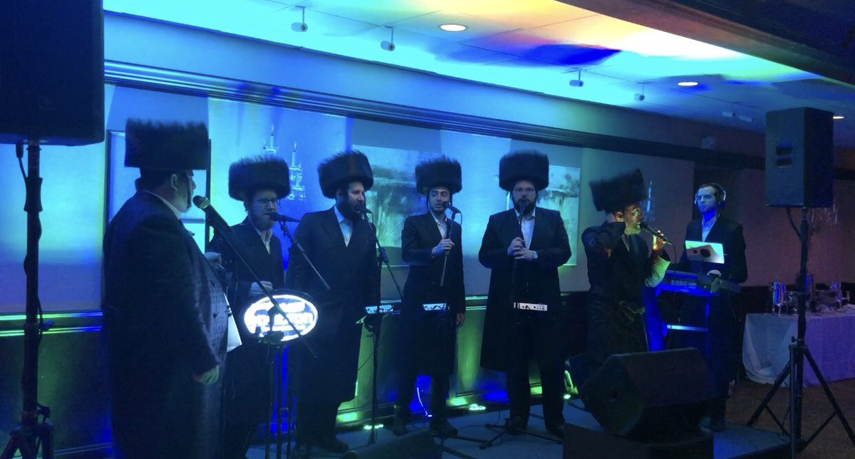 Mezamrim Choir (@mezamrimchoir) on Twitter photo Last nights sheva brochos <a href="/bushkillinn/">Bushkill Inn</a> with <a href="/AreleSamet/">Arele Samet</a> <a href="/issachonig/">Issachonig</a> <a href="/ShulemSaal/">Shulem Saal</a>
Music by <a href="/DONtheSTAR/">♬ Don Stern ♬</a>
#mazaltov Last nights sheva brochos <a href="/bushkillinn/">Bushkill Inn</a> with <a href="/AreleSamet/">Arele Samet</a> <a href="/issachonig/">Issachonig</a> <a href="/ShulemSaal/">Shulem Saal</a>
Music by <a href="/DONtheSTAR/">♬ Don Stern ♬</a>
#mazaltov