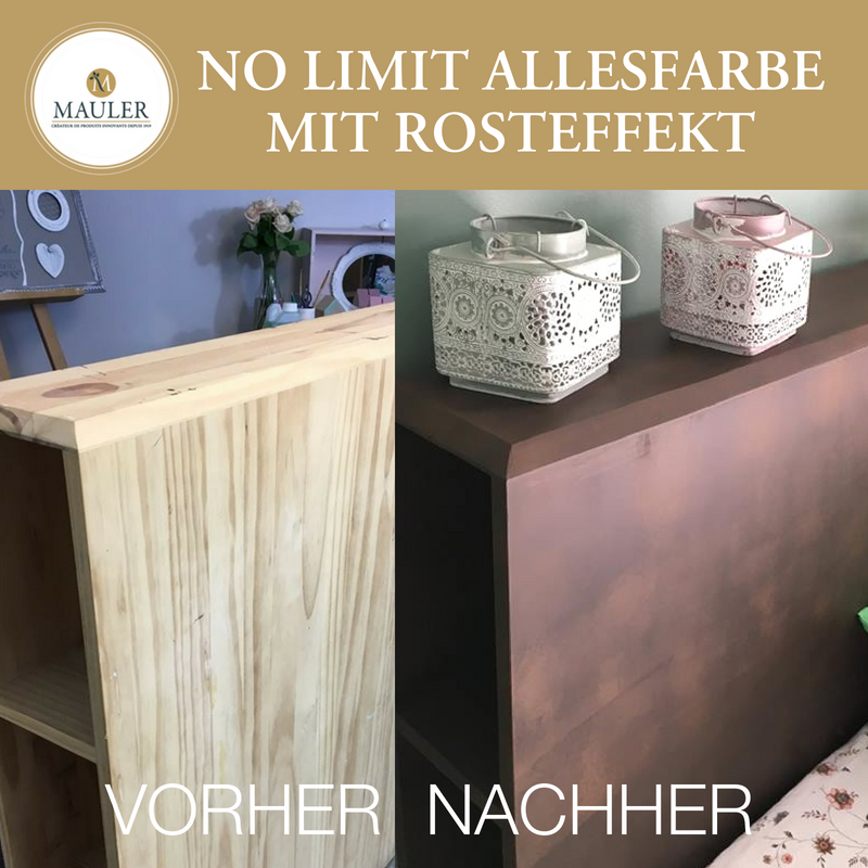 LeTerrierBlanc's tweet photo. Die No Limit #Allesfarbe mit #Rosteffekt von #Mauler im Praxiseinsatz. Sie ist mit der #Raumluftqualitätsstufe A+ nach der französischen Emissionsklassifizierungspflicht ausgezeichnet und entspricht der europäischen Norm EN 71-3 für Spielzeugsicherheit. 👍 https://t.co/g77RKntfEB https://t.co/jXrNo1mB2g