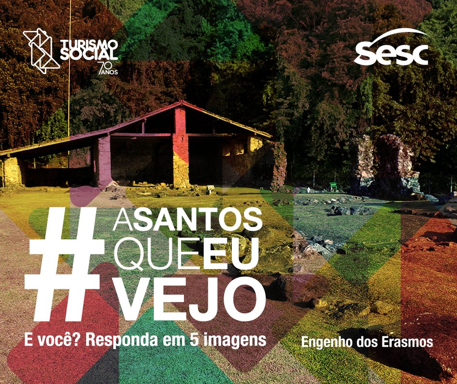 sescsantos's tweet photo. A brincadeira é:
5 motivos para conhecer Santos.
Responda em 5 imagens, marque 5 amigos e use a #ASantosQueEuVejo
O Turismo Social do Sesc SP está comemorando 70 anos. Contribua com este aniversário.🎂 #ViajarInspira https://t.co/JkYhyiM1b9