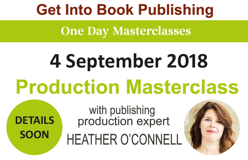 getintobooks's tweet photo. Details about the next #GetIntoBookPublishing Production Masterclass coming soon. https://t.co/9VE9NqBJoL