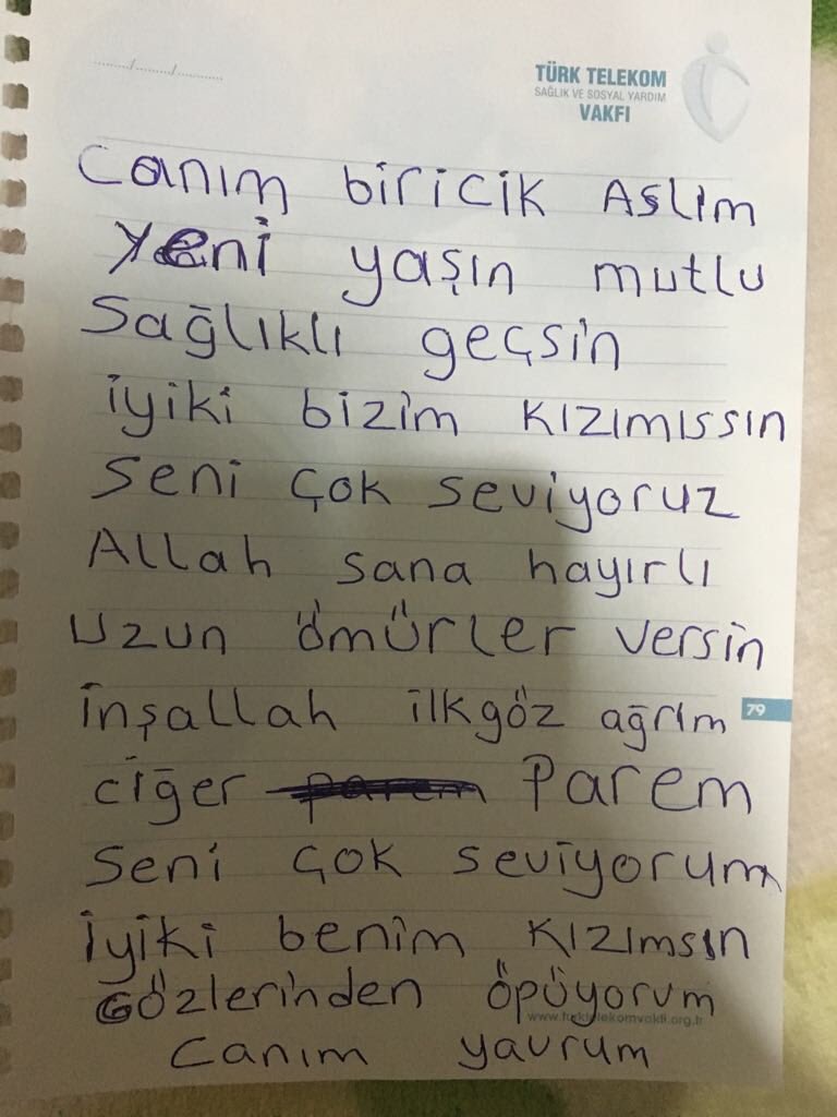 Canım annem bana doğum günü mektubu yazmış😍 aldığım en tatlı mektup olabilir 🤩