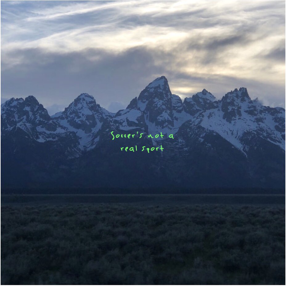 Really cool alternate Kanye album cover I found: