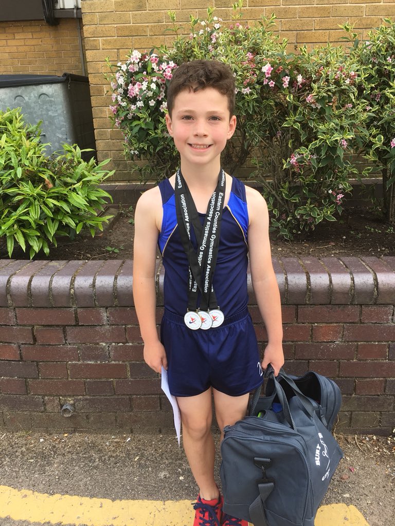 lesley_tim's tweet photo. Train Hard! Keep it real @NileMW ! East of England Champion Level 2 Bars! Silver floor and vault! Has been doing Nile Wilson training tips for last 5 weeks! https://t.co/dztMDnO99o