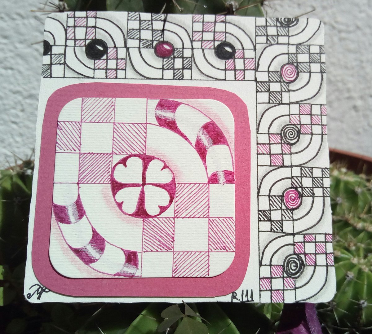 mercedesTREP's tweet photo. #Retomindandtangle 111! #Empezar de nuevo!!!
#DíaMundialDelSupervivientedeCáncer
#zentangle #mindandtangle #yogaparaelcerebro #Atencionplena #Mindfulness #porqueyolovalgo
Mil gracias a mi profe @MindandTangle https://t.co/fWtzGcrzV1