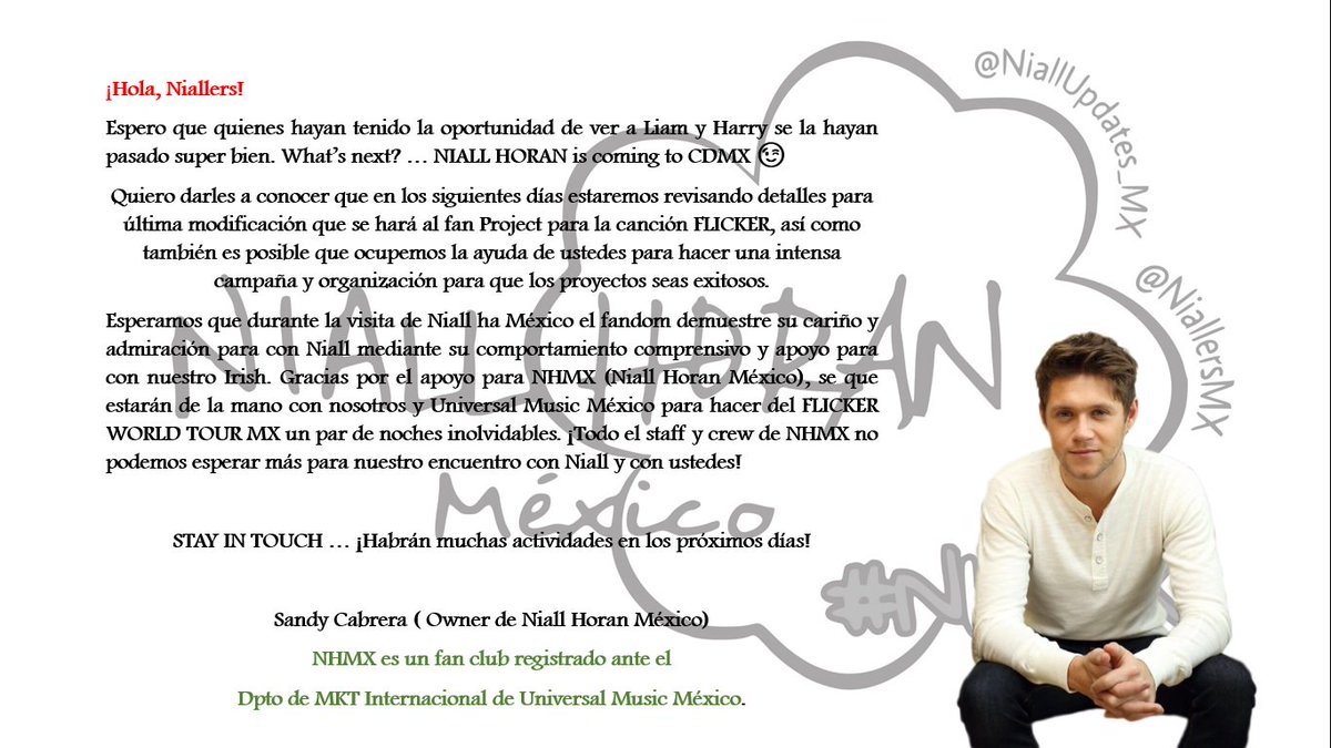 Niall Horan México 🇲🇽 tweet media