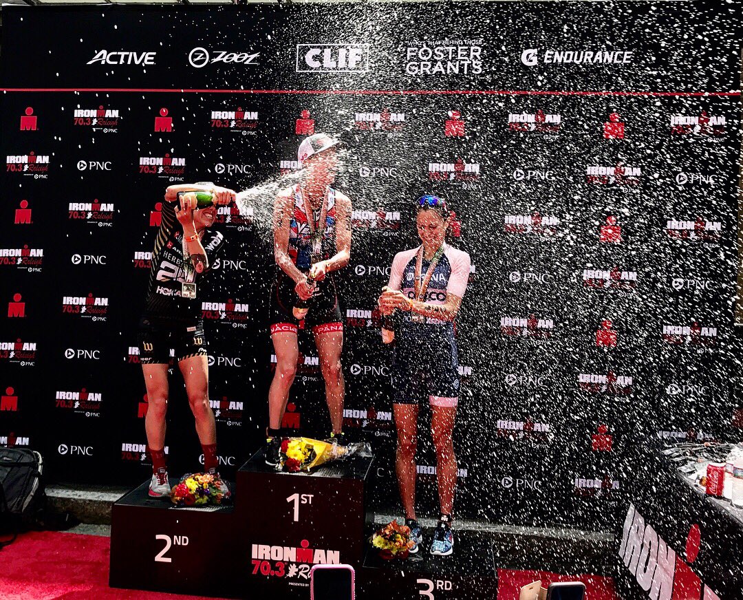 IRONMANtri's tweet image. It’s time to celebrate in the City of Oaks! 🌳 🍾 Congratulations to the podiums of #IM703Raleigh presented by @PNCBank!

🥇@JackLaundry93 3:55:23
🥈@MattChrabot 3:58:22
🥉@libinracing 3:59:57

🥇 @mbkessler 4:21:14
🥈 @hjacksonracing 4:25:55
🥉 @stephanieroy3 4:27:00
