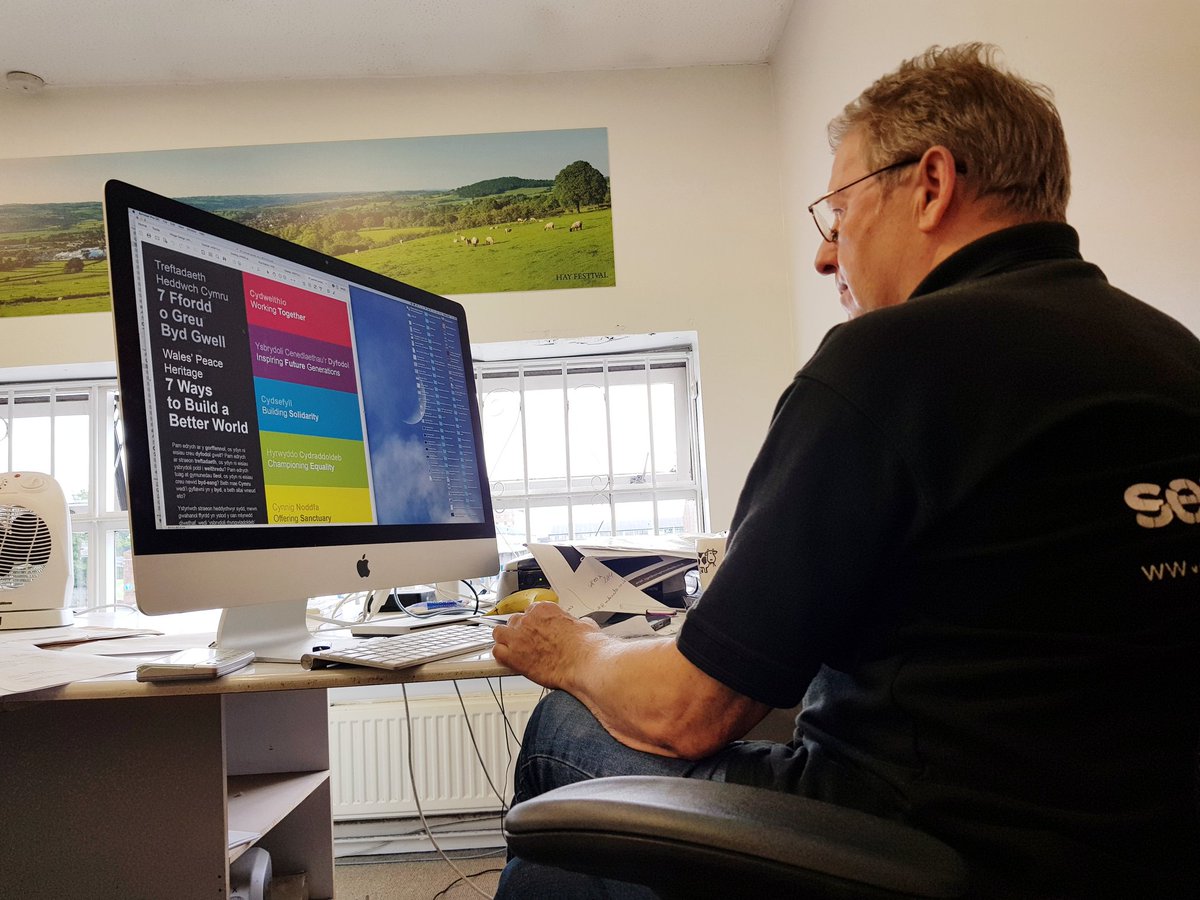 walesforpeace's tweet photo. Ahead of opening our #WalesforPeace #Exhibition @CanUcheldreCtr #Holyhead, a peek at production this week. Big thanks to @WCIA_Wales volunteers &amp; team, Nico translators, @theCheekyMonkey design, @SemaphoreDis printers &amp; OwenBros Van Hire... #Peace #Heroes! Watch this space... 😉 https://t.co/5SEc9edcbE