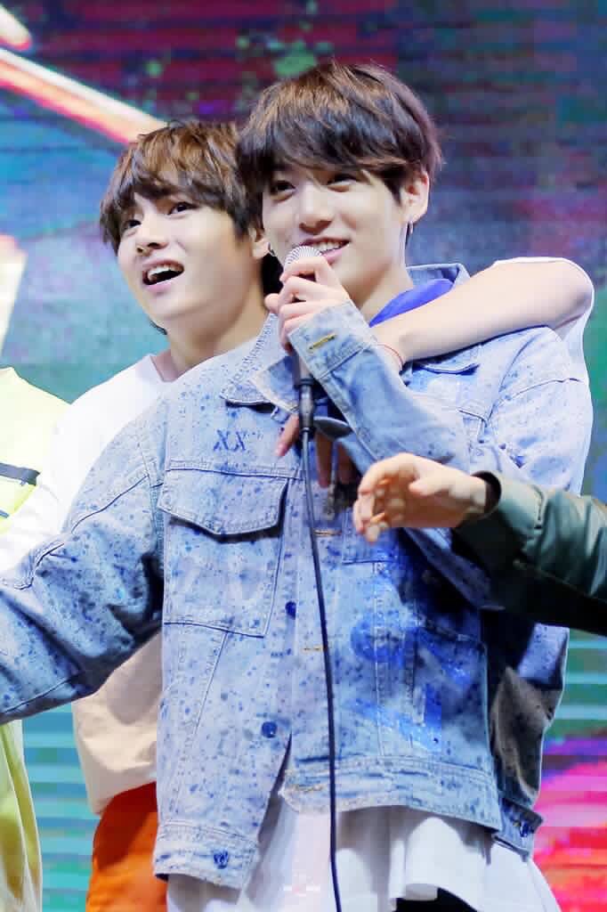 Kim Taehyung & Jeon Jungkook,Wow.. THE JACKET. THE SMILES.  #vkook  #kookv  #taekook 