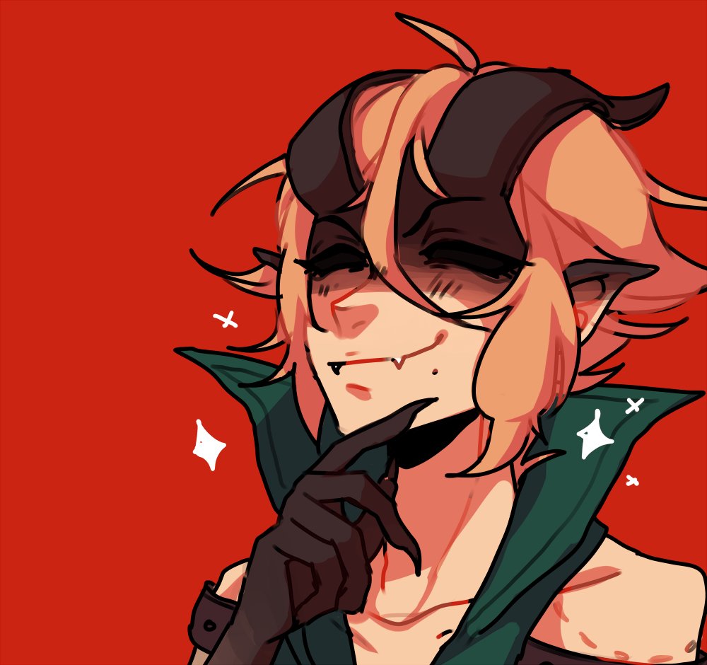 serananchatte's tweet photo. gently sticks my foot in here for one second to post some drawings of my dnd devil child https://t.co/gIoDRMGr0u
