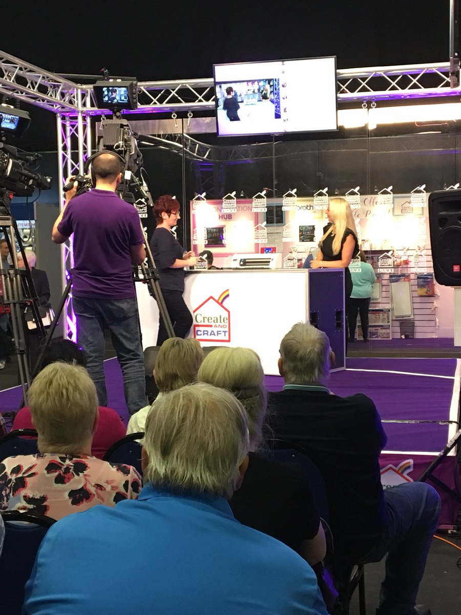 clarebrown76's tweet photo. How lucky am I to have had not one but two amazing days at Crafting Live using Stix2 products. https://t.co/wbOdCLgeEi