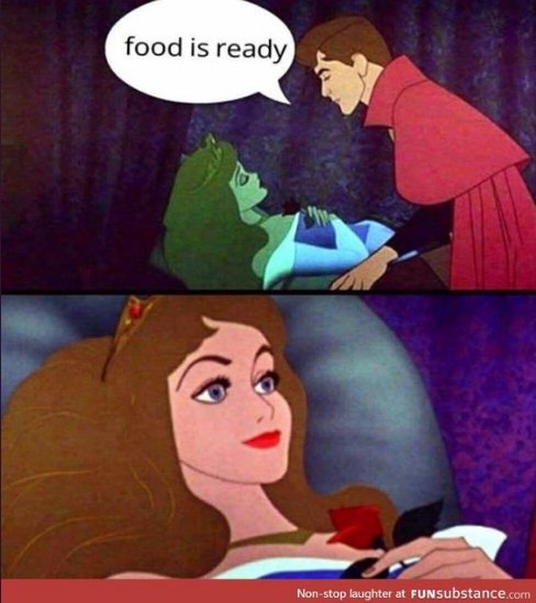 TheFatGrassTX's tweet photo. Who needs a kiss when you can have food? https://t.co/sU7GErMlB6