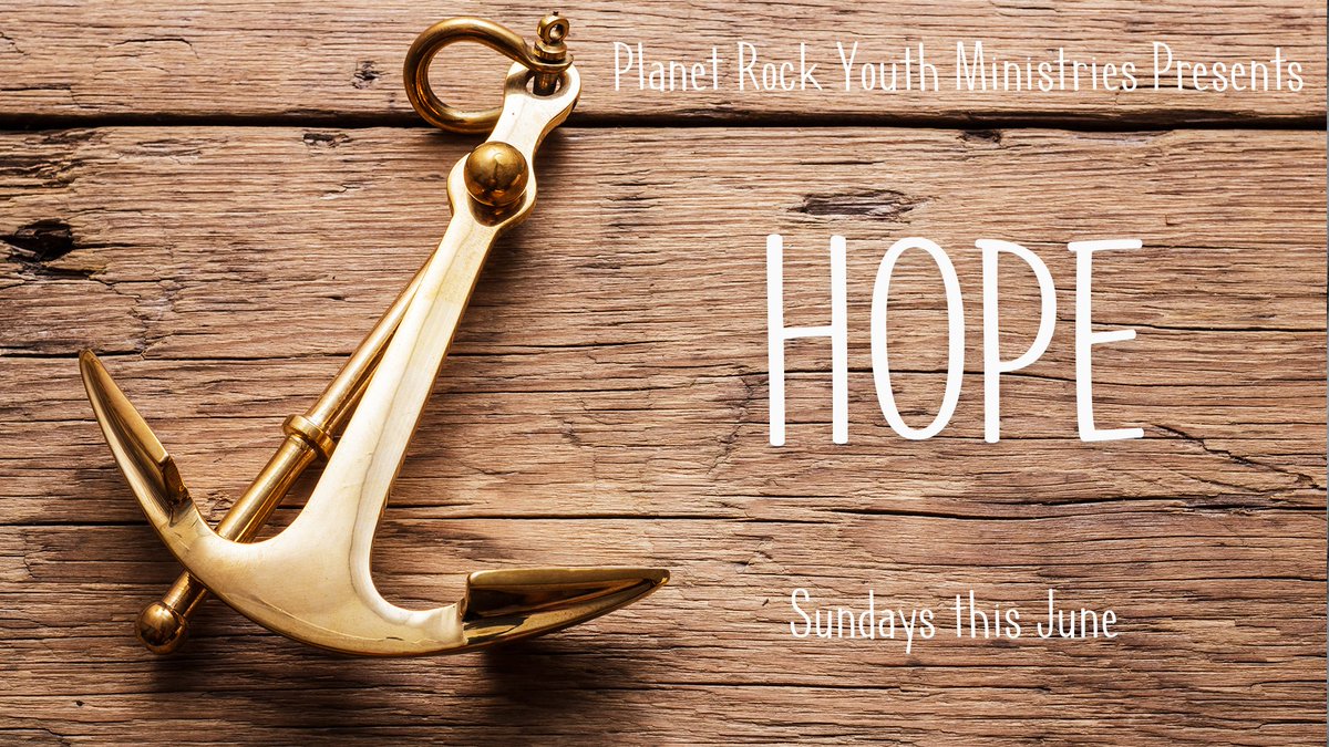 PlanetRock2's tweet photo. Happy Sunday, World Changers! 
Today is the day! Join us for our new series "HOPE" tonight at 7pm. We look forward to seeing you soon. https://t.co/jWOVCDJVBm