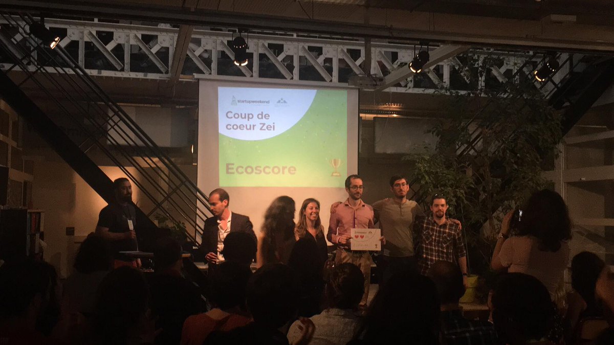 sweparis's tweet photo. Zei attribue un prix coup de coeur à Ecoscore !l’application qui vous permettra de sélectionner les produits responsables et zéro déchet de tout le marché dans une seule interface 📱📲 Bravo à eux!
#AppResponsable #ZeroWaste #EconomieCirculaire https://t.co/oed3niHNk1