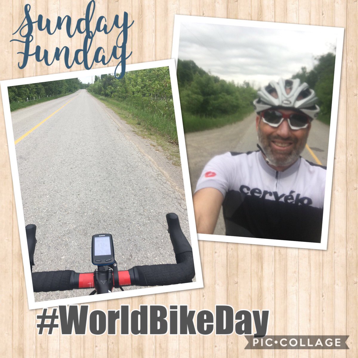 Great day to be outside and physically active.  My happy place!  #WorldBicycleDay  <a href="/cervelo/">Cervélo</a> <a href="/EnduroSport/">Enduro Sport</a> <a href="/teamnrgpt/">NRGPT</a>