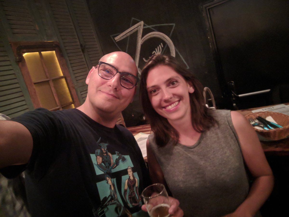 shahar2k5's tweet photo. Mentor's night out with @FMuntenescu and @AndroidTLV https://t.co/lmyNrpCcA3