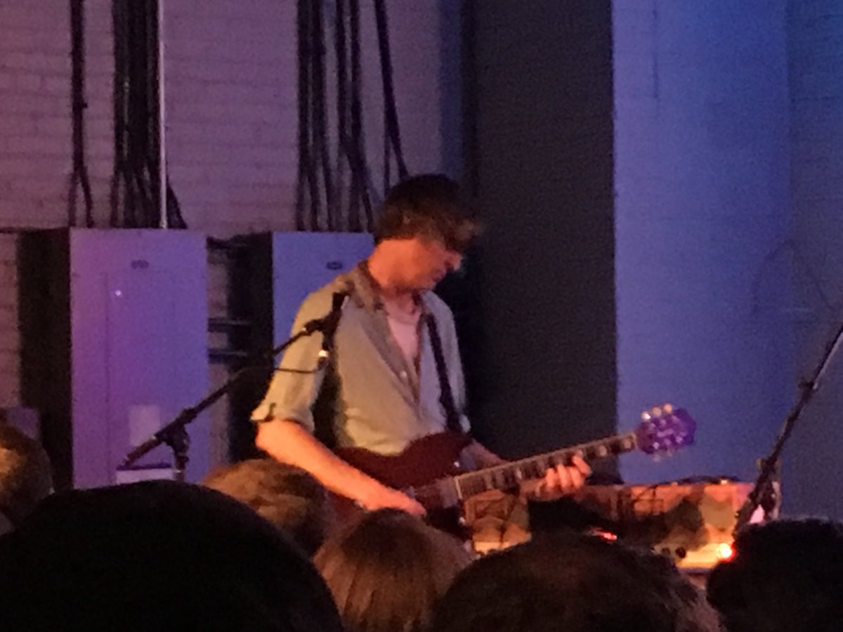 Kmeising's tweet photo. Malkmus and the Jicks last night at The Back Room.  @PabstTheater https://t.co/C6bCiVps4S