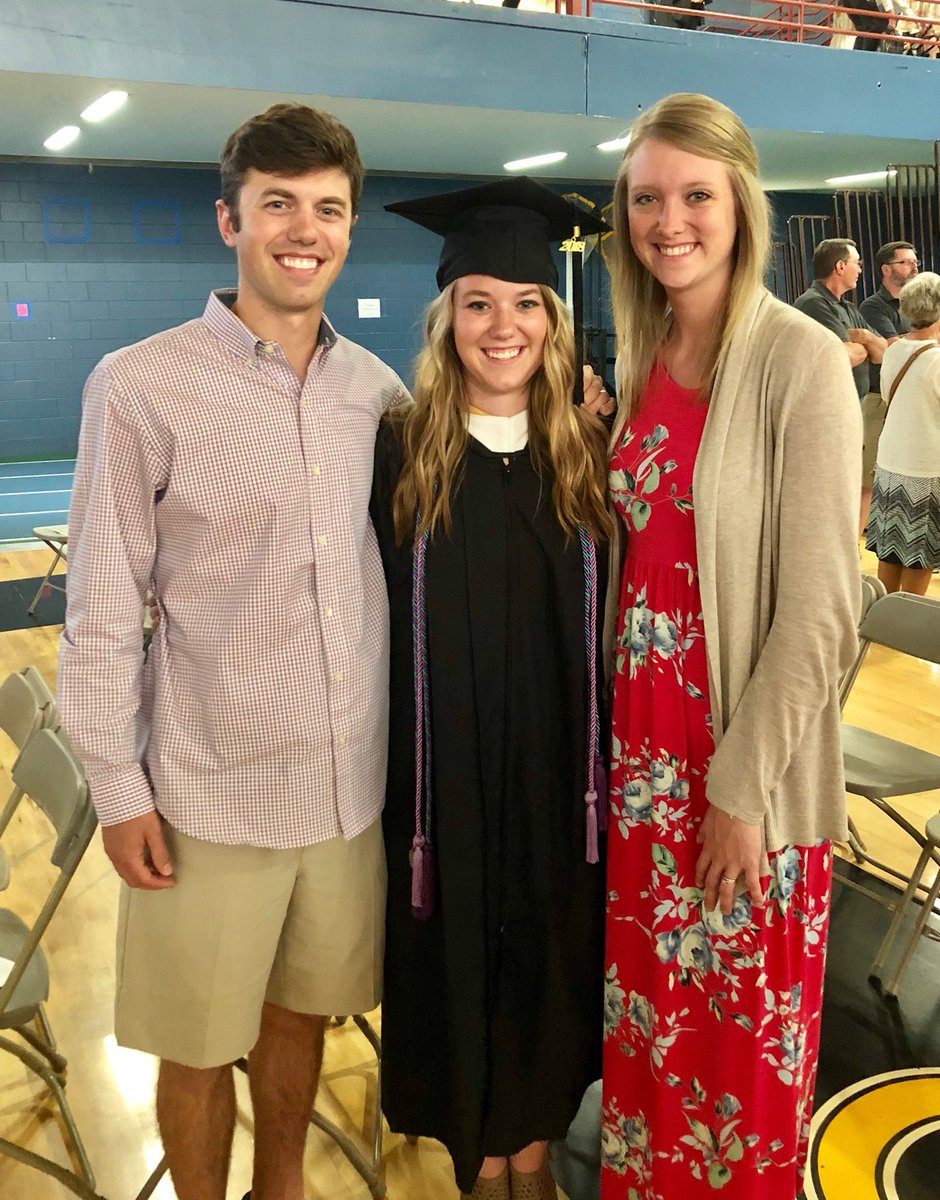 Congrats to entire class of #Gusties18 who received their diplomas yesterday. Proud if this kid @MsGrey3rdgrade