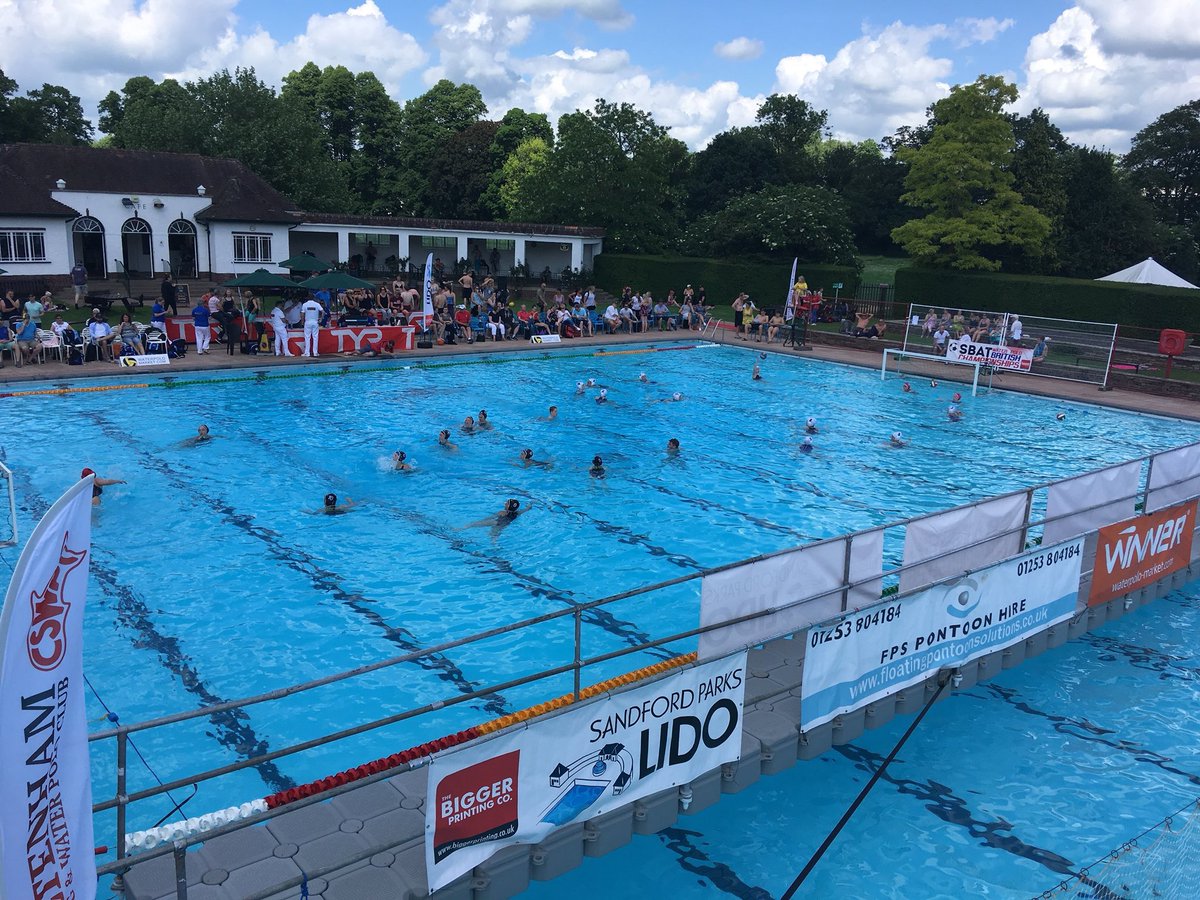 ENGWaterPolo's tweet photo. Big thanks to James Ross and all the team @cs_wpc for the fantastic staging of the 2018 British Water Polo Champs, and of course to Keith and his team @lidocheltenham for making us so welcome, Great job guys! https://t.co/dIo4sxazfr