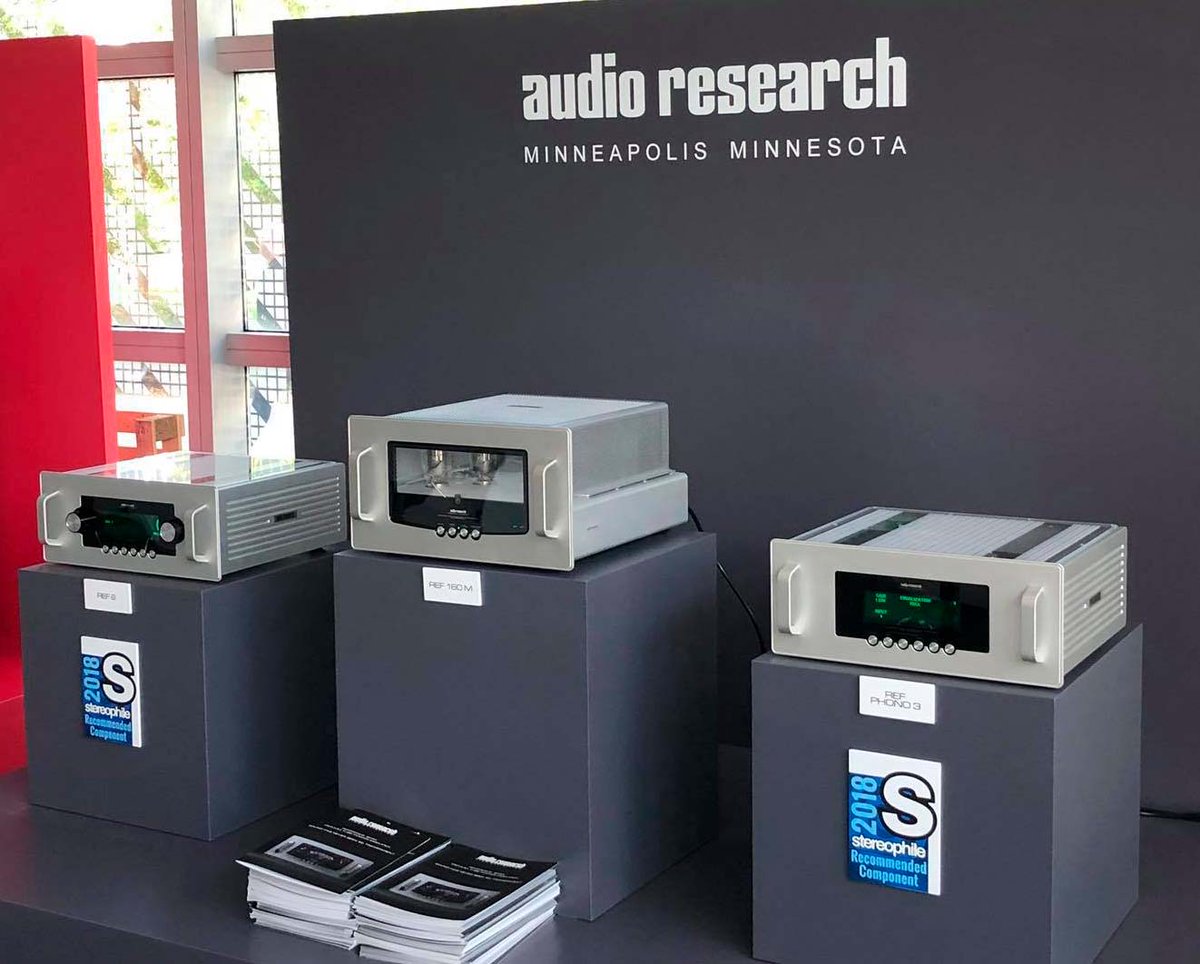 AudioRu's tweet photo. Audio Research REF160M
#audioresearch #ref160m #ref160 #munichhighend2018 #munichhighend 
https://t.co/lQ3oUbnzTo https://t.co/gRQ0c2kJmo