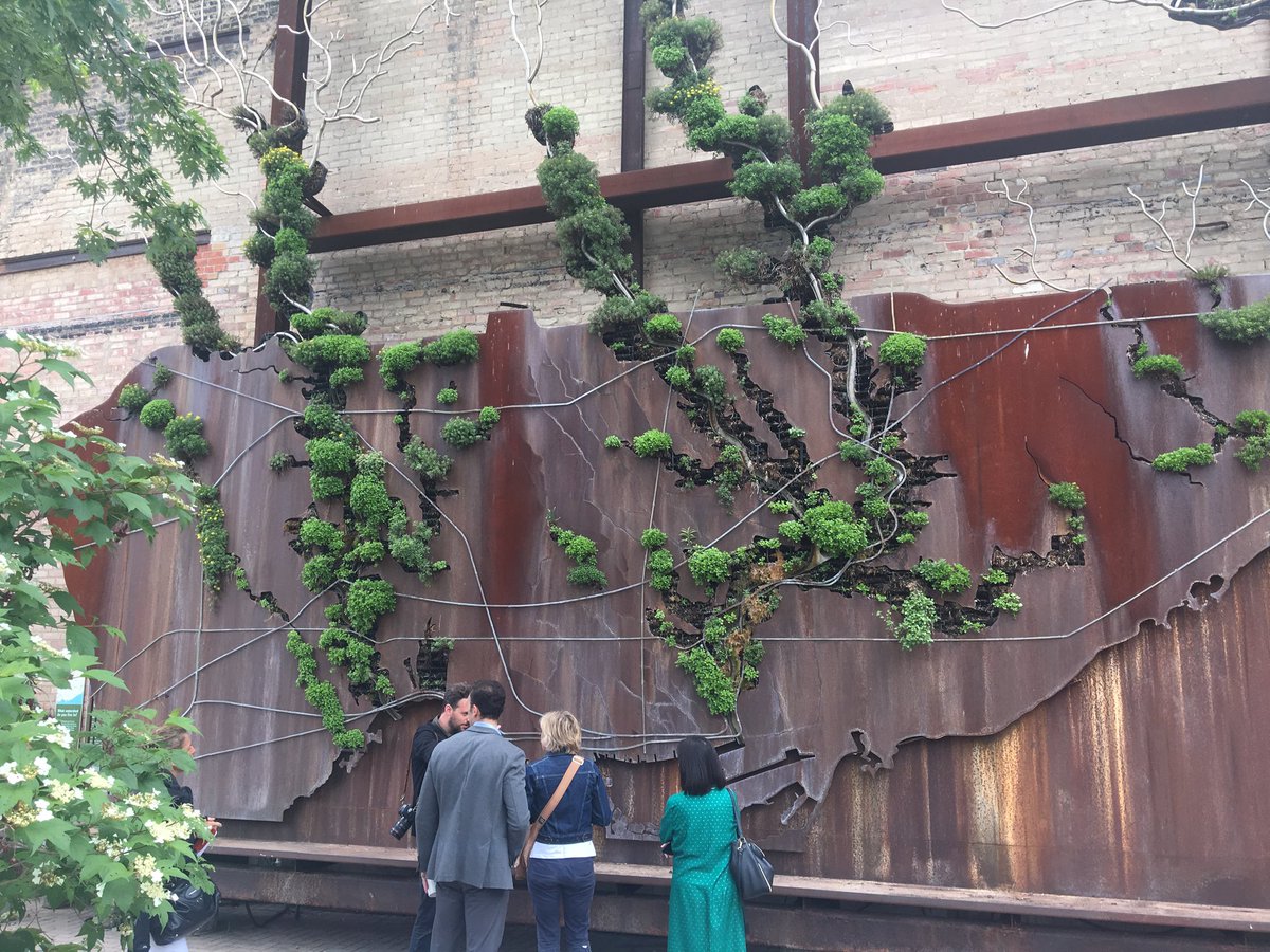 Checking out a green map of #Toronto <a href="/BrickWorksMkt/">BrickWorksMarket </a> @WorldGBC