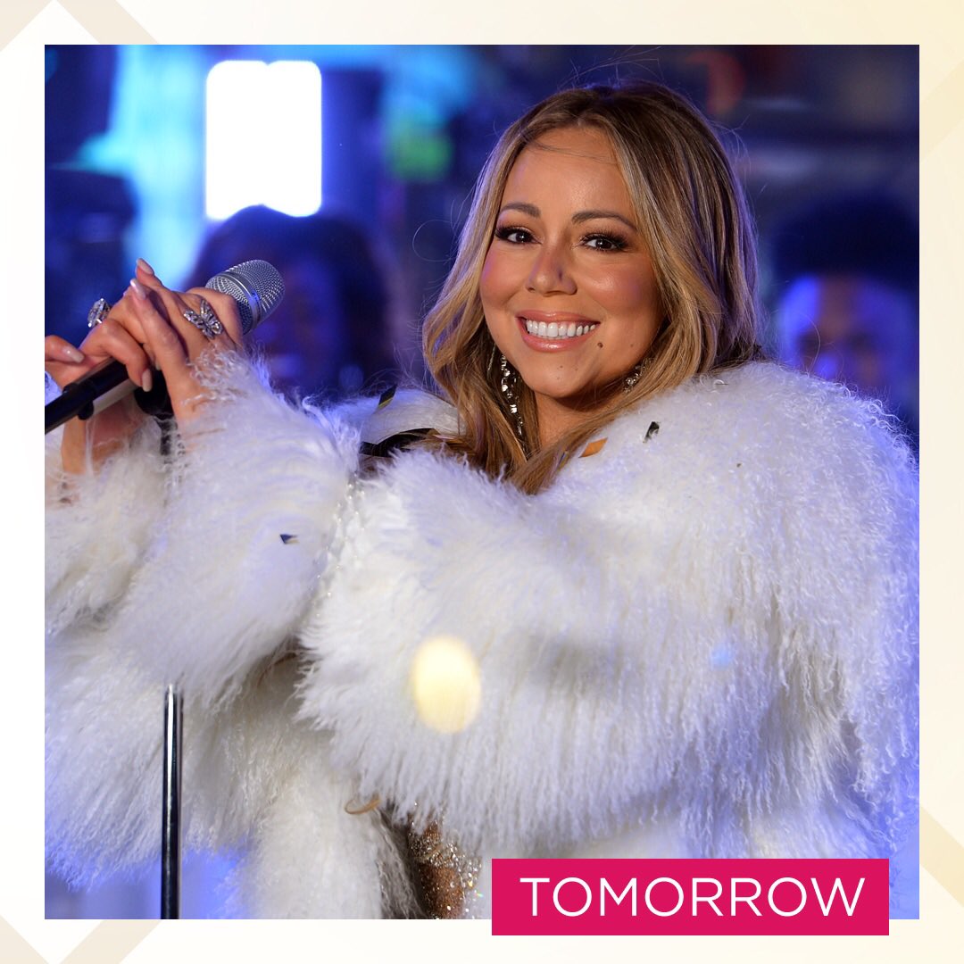 lorraine's tweet photo. We’re officially declaring tomorrow #MariahMonday in honour of the one and only @MariahCarey! 😍
Don’t miss the full interview from 8.30AM, @itv. ⏰ #Lorraine https://t.co/9EfarjH8kV