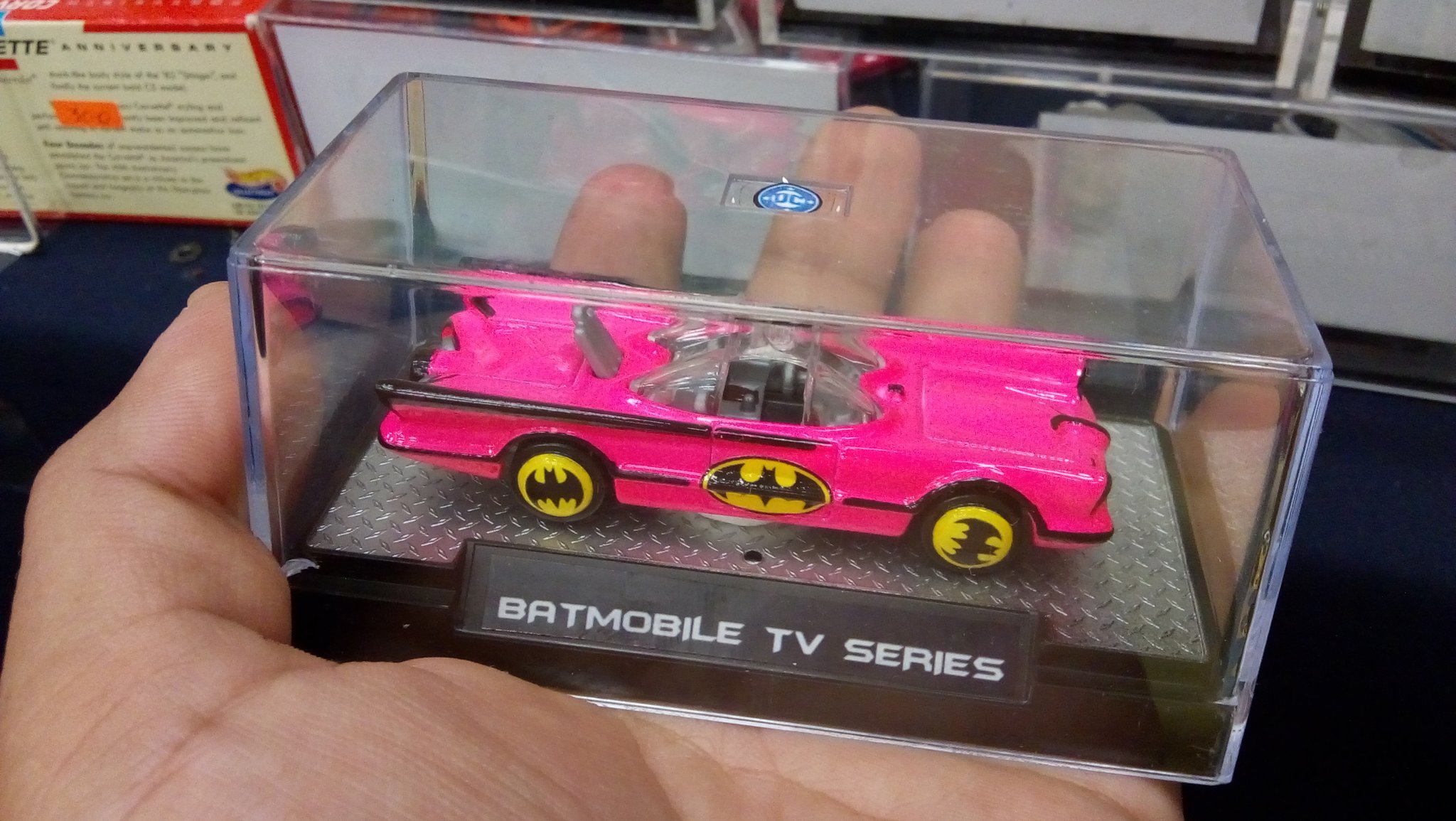 Pink batmobile hot wheels sale