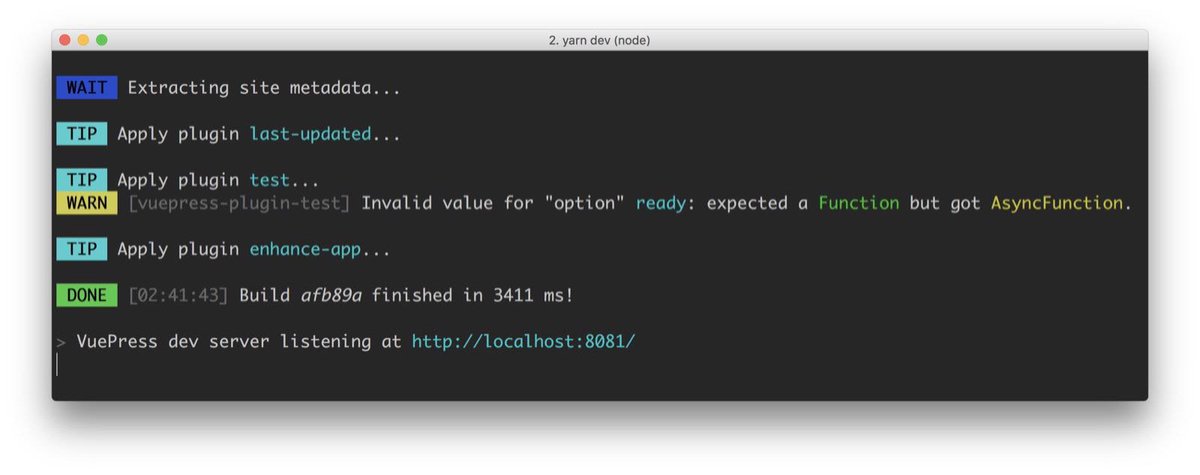 _ulivz's tweet image. 😂 #vuepress