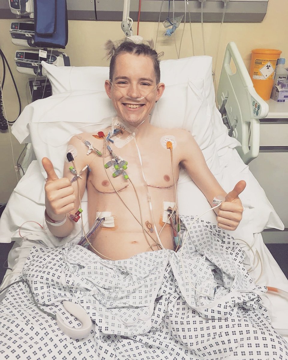 Charles Michael Duke (@charles_mduke) on Twitter photo IT FINALLY HAPPENED!
After over 3 years of waiting I finally received my new lungs! Thoughts with the donors family, but hoping the knowledge they've helped someone will help them through this difficult time.
Sign the <a href="/NHSOrganDonor/">NHS Organ Donation💗🫀🫁</a> - bit.ly/1U5qahK
<a href="/cftrust/">Cystic Fibrosis Trust</a> <a href="/CFAware/">cf/Aware</a> IT FINALLY HAPPENED!
After over 3 years of waiting I finally received my new lungs! Thoughts with the donors family, but hoping the knowledge they've helped someone will help them through this difficult time.
Sign the <a href="/NHSOrganDonor/">NHS Organ Donation💗🫀🫁</a> - bit.ly/1U5qahK
<a href="/cftrust/">Cystic Fibrosis Trust</a> <a href="/CFAware/">cf/Aware</a>