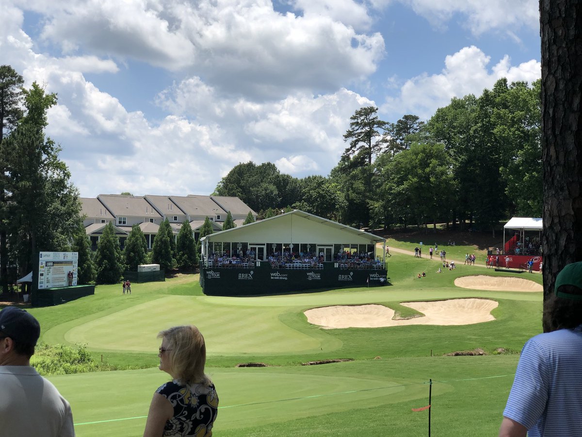 RyanHamp2016's tweet photo. Enjoyed myself at the @RexHospitalOpen this year.  @TPCatWakefield did an awesome job hosting the open! https://t.co/6hwUZQT0vL