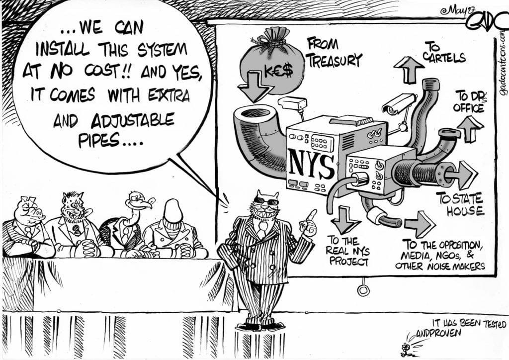 solo_ambuku's tweet photo. @KTNNews @KenyaTreasury CS @HKRotich is stalling and stattering on #IFMIS , Treasury is chief culprit in #NameTheRealNYSThieves in #NYSscandal , #STOPTheseTHIEVES , #SummonSicilyKariuki & #SackRotich @CBKKenya is stalling on #banksinnyssaga, sack @njorogep too. #Checkpoint . #Resist inept https://t.co/2dHLZFuUr1