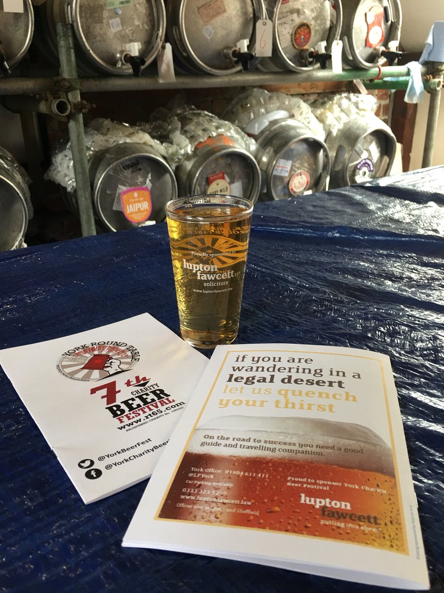 YorkBeerFest's tweet photo. Many thanks to beer festival glass sponsors @LF_Law for your kind support. It really is much appreciated! Cheers! https://t.co/TUEuLkcqrn
