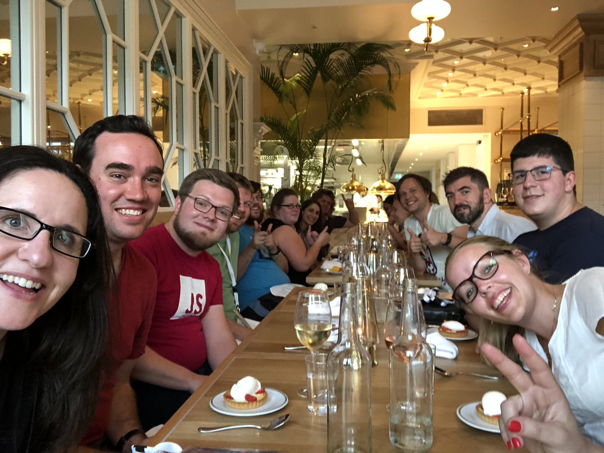 lotte_johansen's tweet image. Speaker dinner for the #webrebels conference where I will give a technical talk on #accessibility tomorrow with @twidero and Tor-Martin from @FINN_tech #webrebels2018 #a11y #uu