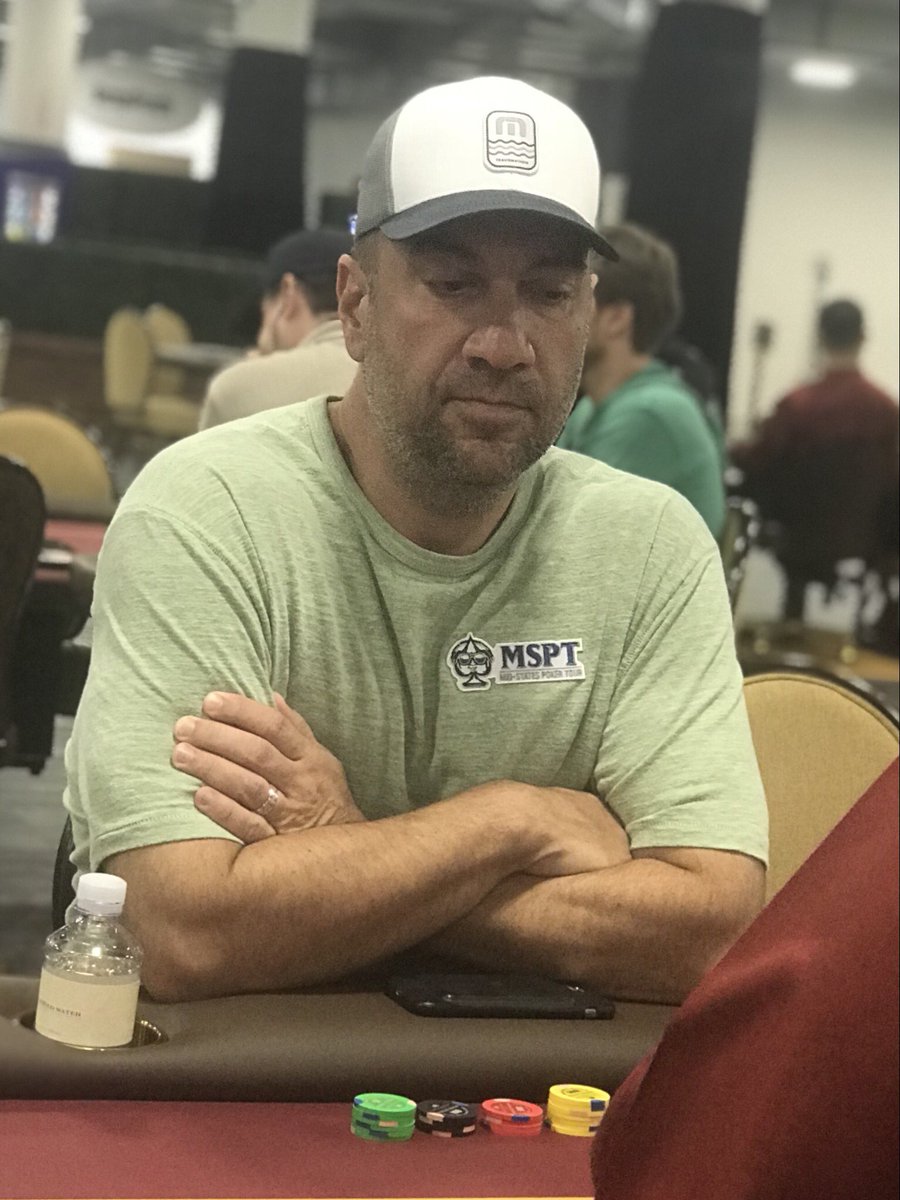 msptpoker's tweet image. Number 1 on Minnesota’s All Time Money List and second in the @kimosabemezcal Season 9 POY leaderboard, Blake Bohn is playing the $1,100 Event - Day 1A at the @VenetianPoker

#canyoufeelit