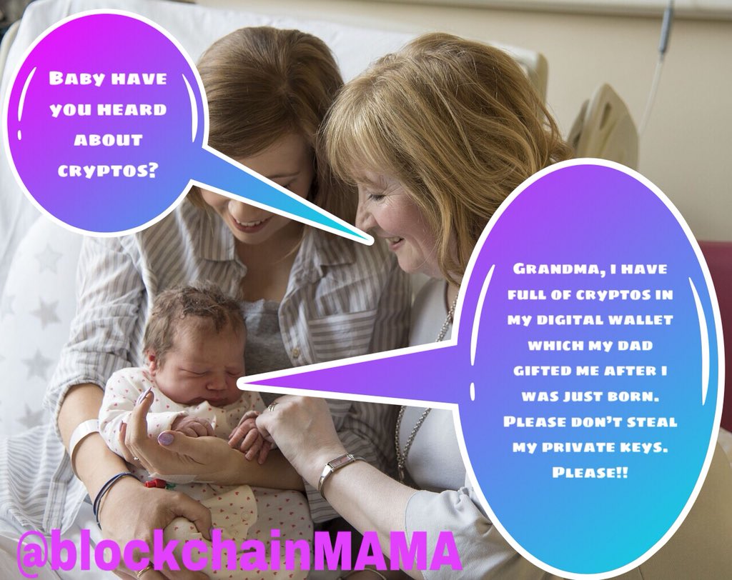 BlockchainMAMA's tweet image. Happy Sunday #blockchainmama #blockchain #blockchaintechnology #cryptoexchange #cryptocurrencies #CryptoNews #Crypto #BabyBright #grandma