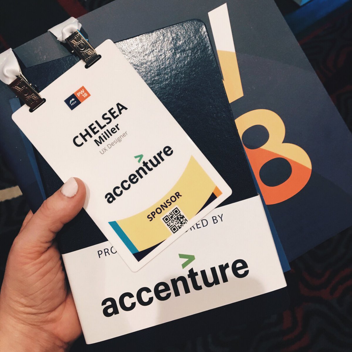 theUXstudent's tweet image. All checked in and ready to go! Looking forward to PW18 #pegaworld #accenturetechnology