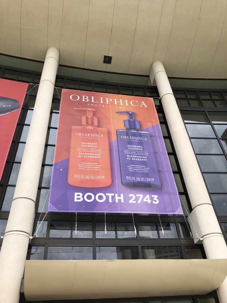 Obliphica's tweet photo. Did you see our banners? Come see us at booth 2743 if you’re at @PremiereOrlando! 🧡💜 #Obliphica #PremiereOrlando https://t.co/pntZQnqjZU
