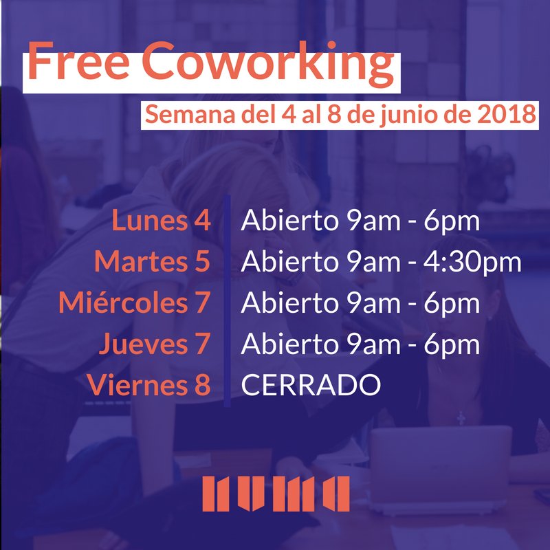 h1_copilot's tweet photo. ¿Ya listo para venir a trabajar a nuestro Cowork GRATUITO la siguiente semana? 👩💻
Sin cuotas, sin reservaciones. 💸
📆 Abierto de Lunes a Viernes de 9 am a 6pm.
#FreeCoworking #TechCenterCDMX from @facebook https://t.co/pAa4Vr0pNI