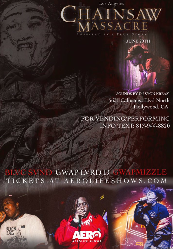 LA_SLVMDXWGS's tweet photo. L.A. SLVMDXWGS FIRST DEADLY RITUAL TAKES PLACE IN NOHO THE 29TH OF JUNE PULL THE FUCK UP AND MOSH! SHOUTOUT @AeronotiqzInfo FOR FUCKING WITH THE SOUND AND REACHING OUT! #undergroundrap #undergroundhiphop #trap #gwapmizzle #blvcsvnd #gwaplvrdD #laslvmdxwgs #boutittothedeath https://t.co/uZhl9nWbTi