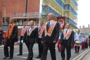 earlofroden's tweet photo. Members of Blackburn "No Surrender" L.O.L. 855 protesting against the  continued persecution of ex-military personnel who served on Operation Banner in Northern Ireland." #nosurrender1690 https://t.co/fXrWxdJbeN