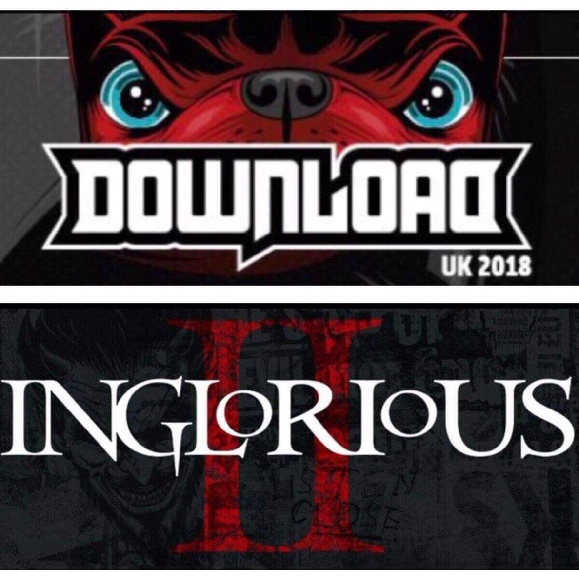 IngloriousFans's tweet image. Who is coming to @DownloadFest on Sunday to make some noise for @WeAreInglorious opening main stage ...