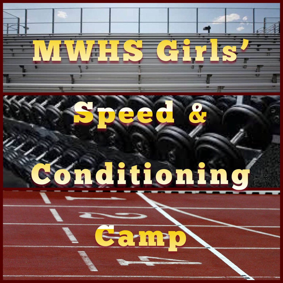 MagWestVB's tweet photo. SAC camp starts tomorrow!!!  Check in starts at 8:15, workouts start at 8:30. Make sure to bring water, towel, shades, &amp; inhaler if you have asthma. #GID #maximumeffort https://t.co/CICSNL4b2a