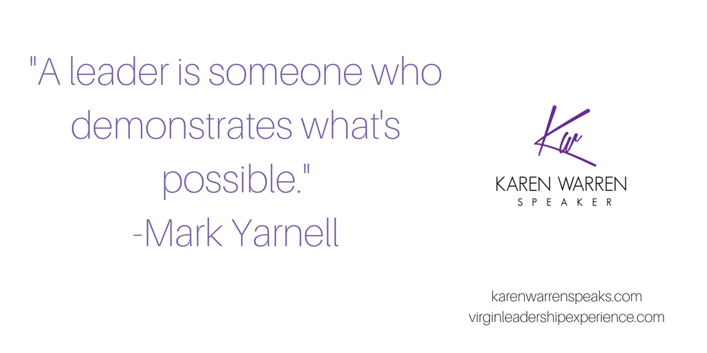 KarenCoaching's tweet photo. Possibility.  #leadership  #speaker ##KarenWarrenSpeaks #virginleadershipexperience https://t.co/Ycc5gtVZGK