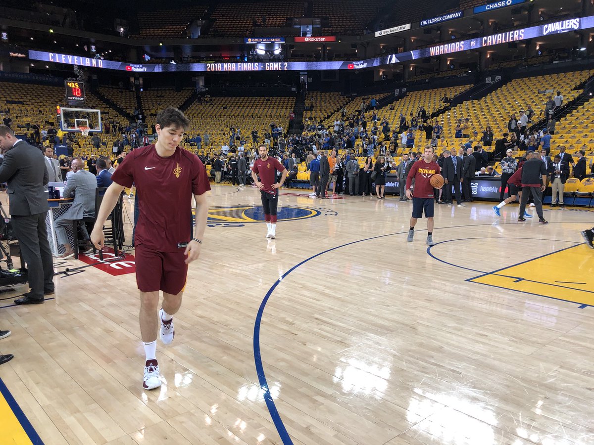 Cedi Osman - Cleveland Cavaliers - 2018 NBA Finals - Game 2 - Game