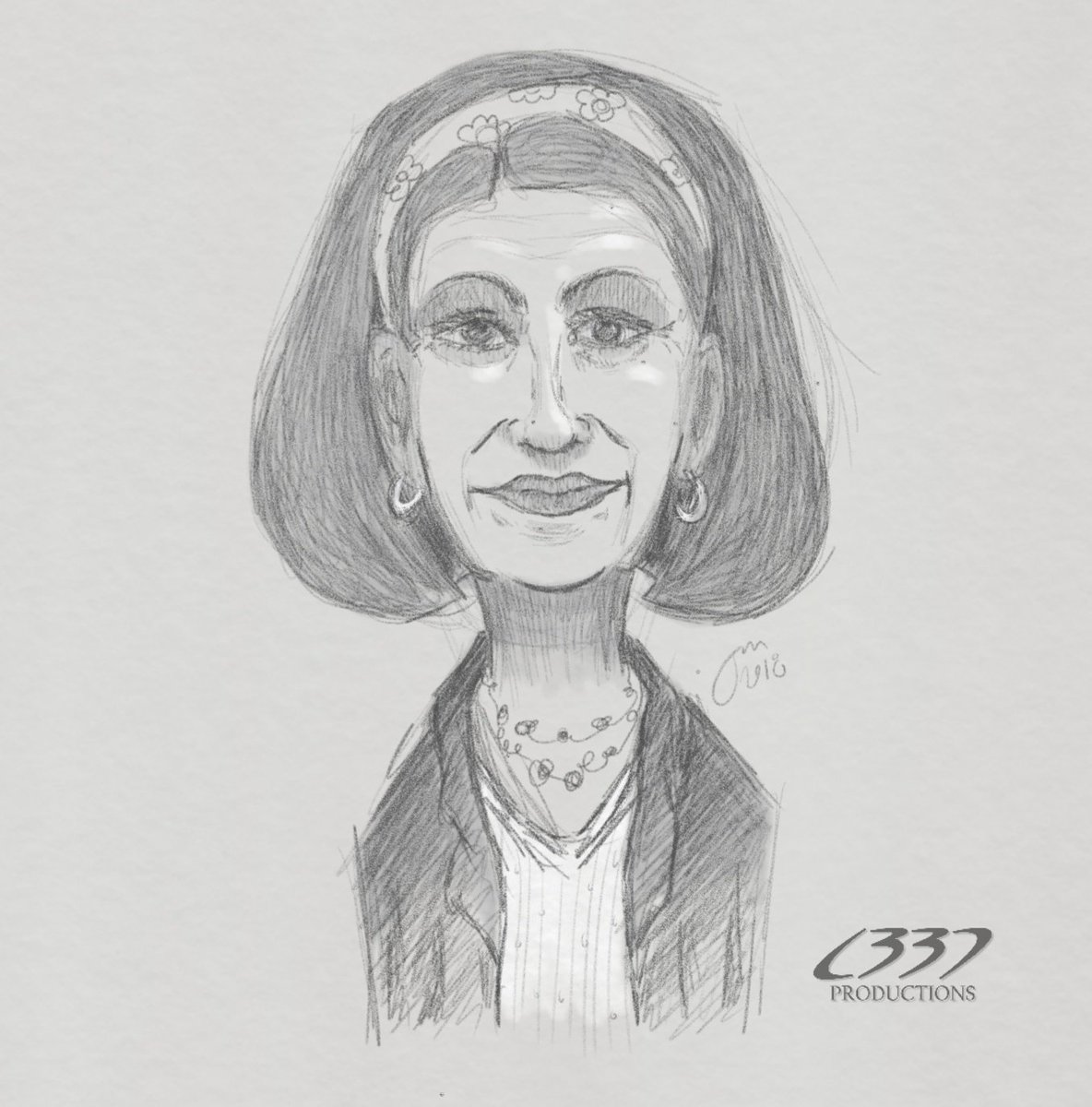 L337Productions's tweet image. Another Sunday, another caricature! These have really become a fun sketching exercise!

#caricature #headdrawing #adobesketch #adobe #40minutes #justanapp #lookslikepencil #sundaydoodles #sundaysketch #sunday